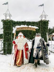 Российский Дед Мороз в Воронеже